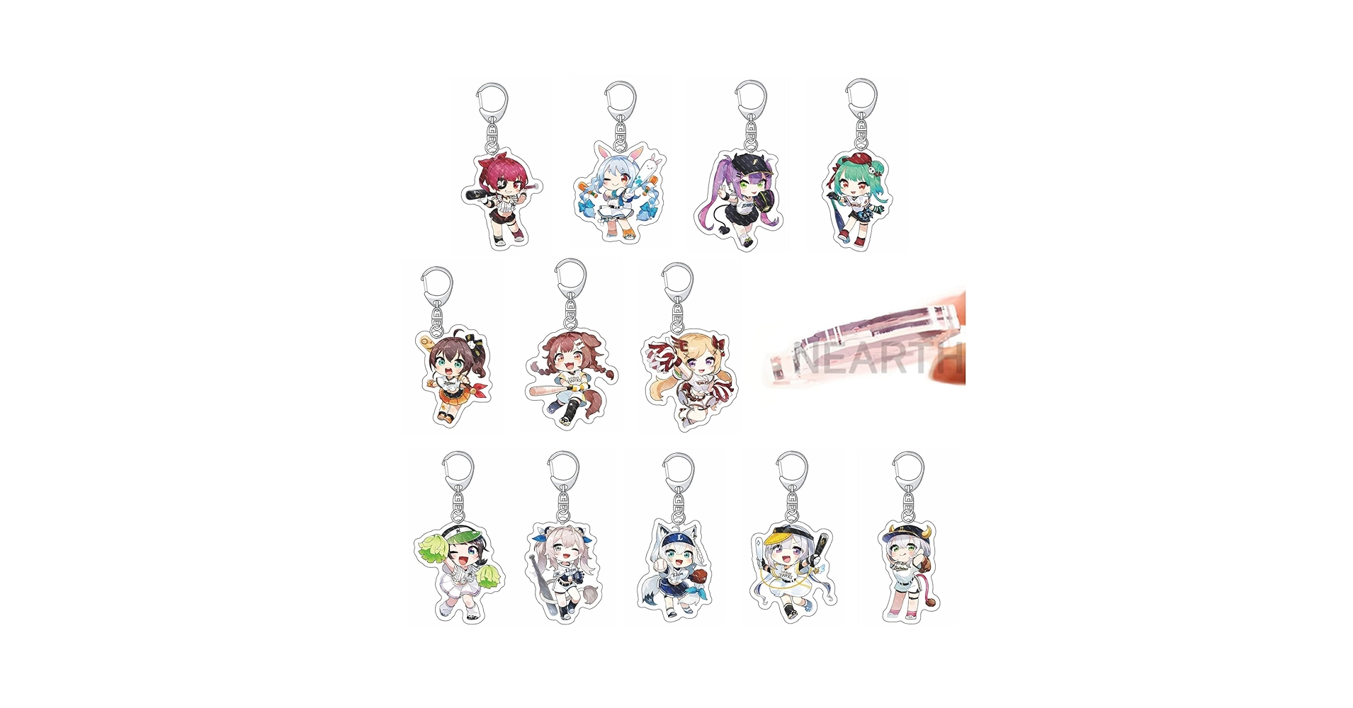 【全種セット】歌い手りぶ ライブグッズ アクリルキーホルダー Paradox Live トレーディングロッカーキーホルダー vol.2 (BOX